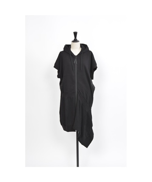gommeアシメントリーパーカー Wizzard ウィザード / ASYMMETRIC ZIP HOODIE アシンメトリー