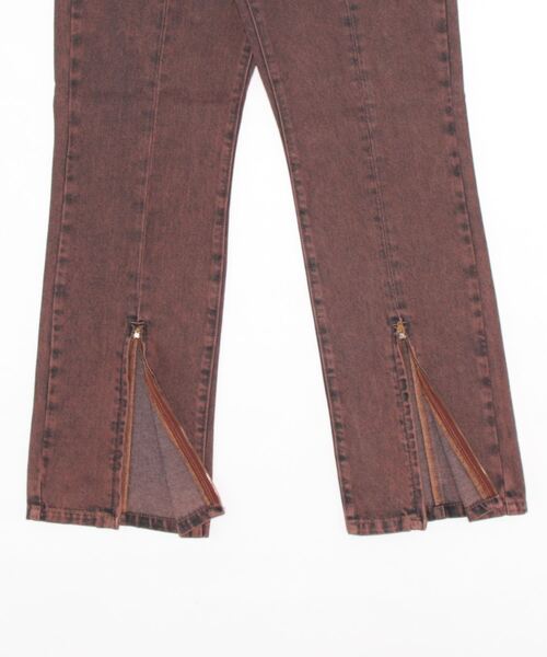 [jouetie] обработка Denim брюки MEDIUM Brown женский 