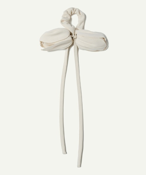 leinwande チューリップ　ヘアシュシュ　ヘアアクセサリー leinwande（ラインヴァンド） シュシュ Tulip Hair Ribbon : ZOZOTOWN