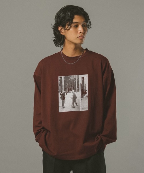 RAGEBLUE（レイジブルー） tシャツ 10s/コラージュフォトロンT メンズ