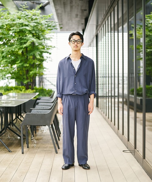 【ややさん専用】STUDIOUS MENS【soe】別注スラックス STUDIOUS（ステュディオス） スラックス 「soe/ソーイ」別注 Wide