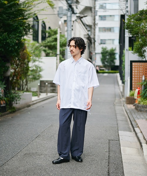 STUDIOUS（ステュディオス） スラックス 「soe/ソーイ」別注 Wide