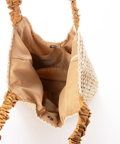 「cache cache」 かごバッグ FREE グレー レディース_画像4