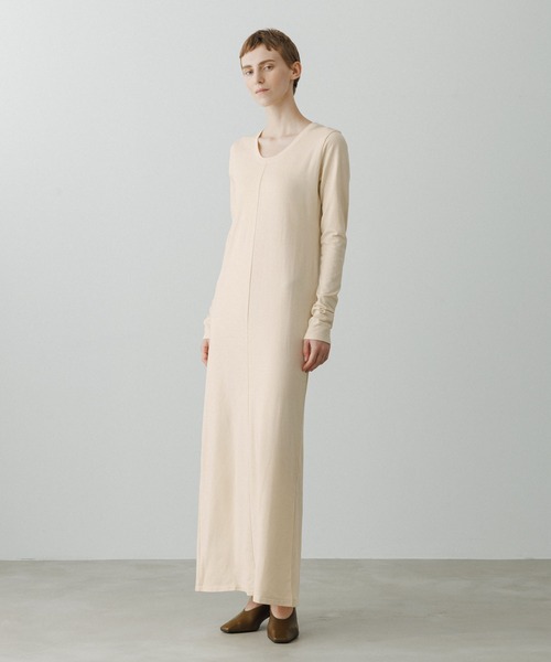 ADAM ET ROPE'（アダムエロペ） ワンピース 「EMOELLE」ミニ裏毛