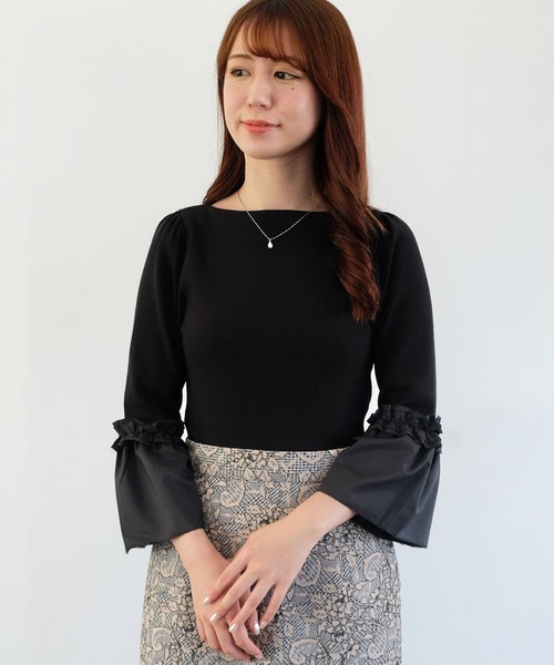 ストロベリーフィールズ　長袖ニット STRAWBERRY-FIELDS（ストロベリーフィールズ） 長袖ニット 2 レモン