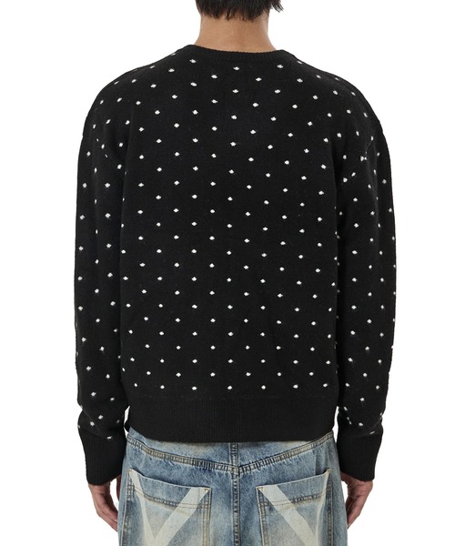OY（オーワイ） カーディガン 「OY/オーワイ」TINY DOT KNIT CARDIGAN