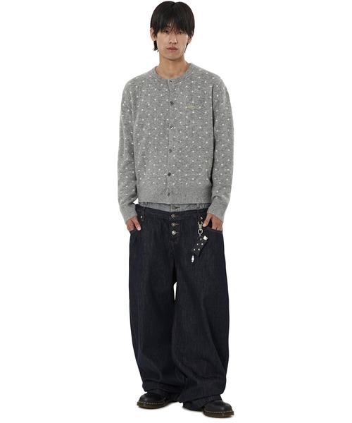 oy カーディガン OY（オーワイ） カーディガン 「OY/オーワイ」TINY DOT KNIT CARDIGAN