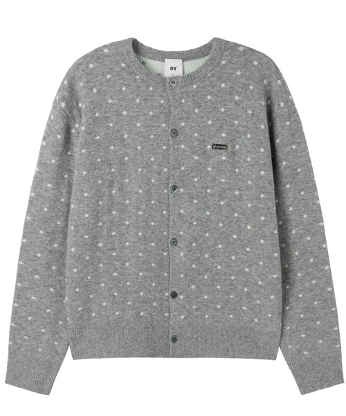 oy カーディガン OY（オーワイ） カーディガン 「OY/オーワイ」TINY DOT KNIT CARDIGAN