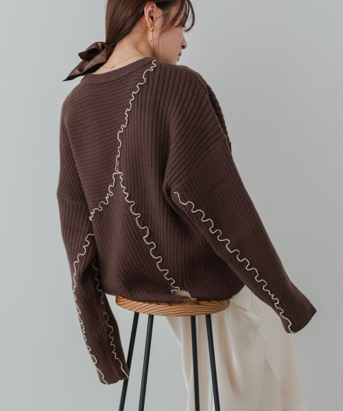 BAB（バブ） ニット セーター 「セットアップ対応」ランダムメロウ