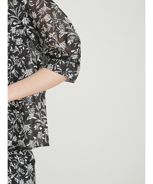 「LILY BROWN」 半袖ブラウス FREE ブラック レディース_画像5