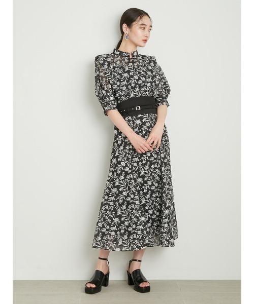 「LILY BROWN」 半袖ブラウス FREE ブラック レディース_画像9