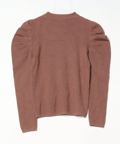 「MODE ROBE」 長袖ニット FREE ブラウン レディース_画像2