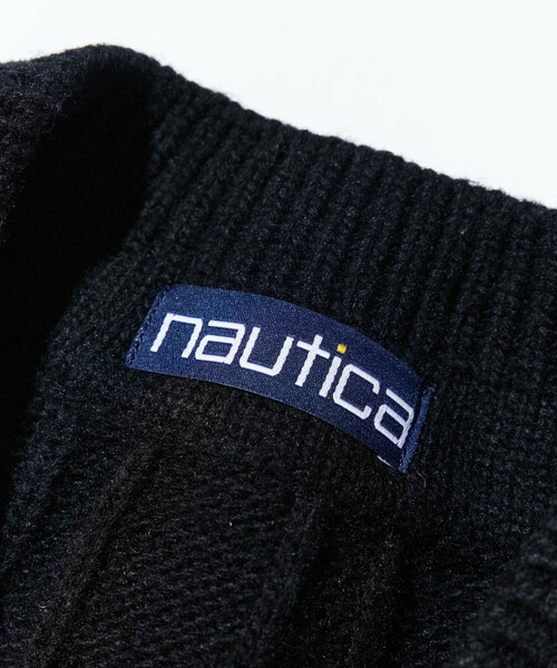 NAUTICA（ノーティカ） ベスト ジレ ケーブル編み チルデン ニット