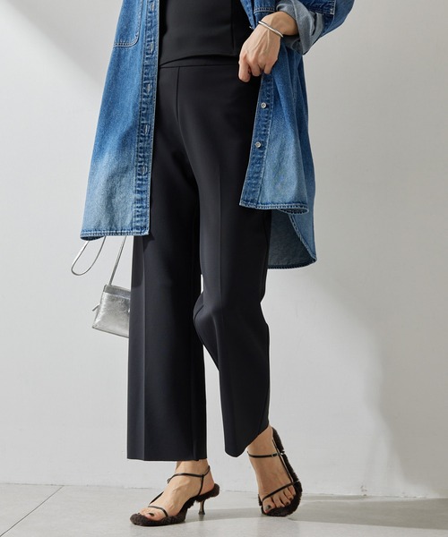 Whim Gazette（ウィム ガゼット） スラックス 38 ブラック レディース