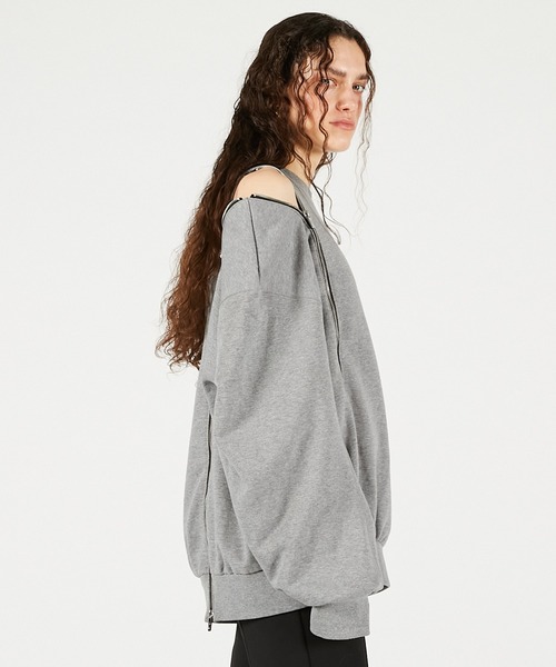 PRANK PROJECT ダブルジップクラッシュスウェット ピンク PRANK