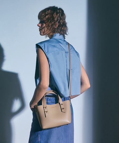 CHARLES ＆ KEITH（チャールズ&キース） トートバッグ Shania ミニ