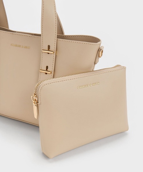 CHARLES ＆ KEITH（チャールズ&キース） トートバッグ Shania ミニ