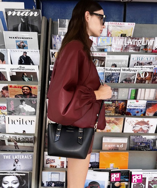 CHARLES ＆ KEITH（チャールズ&キース） トートバッグ Shania ミニ