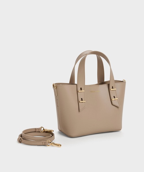 CHARLES ＆ KEITH（チャールズ&キース） トートバッグ Shania ミニ