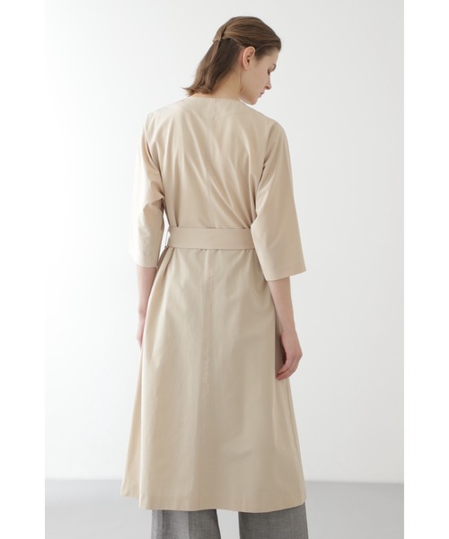 「BOSCH」 半袖ワンピース 38 ベージュ レディース_画像5