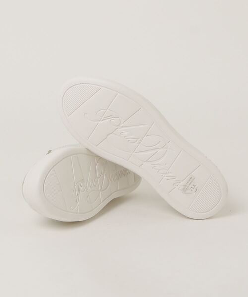 「+diana」 ローカットスニーカー 22.0cm ブラック レディース_画像3