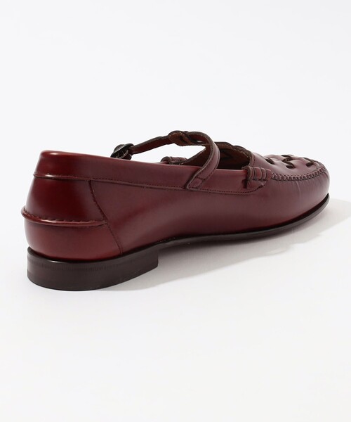 HEREU（ヘリュー） ローファー HEREU MAQUEDA Interwoven T-bar Loafer