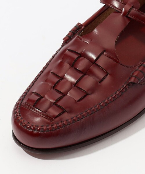 HEREU（ヘリュー） ローファー HEREU MAQUEDA Interwoven T-bar Loafer