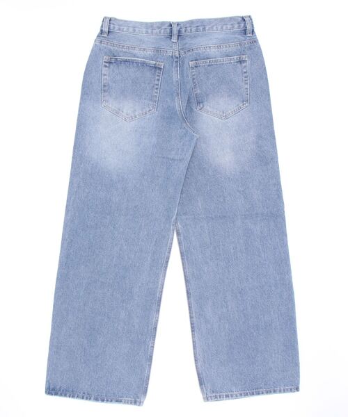 [STYLEBLOCK] Denim брюки M голубой женский 