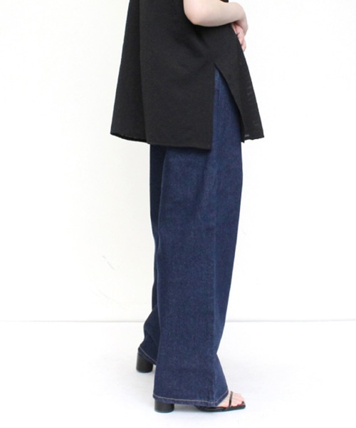 [STYLEBLOCK] Denim брюки M голубой женский 