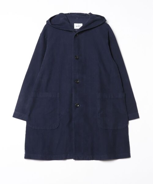 quadro コート ジャケット リクライドクロスパーカーコート メンズ