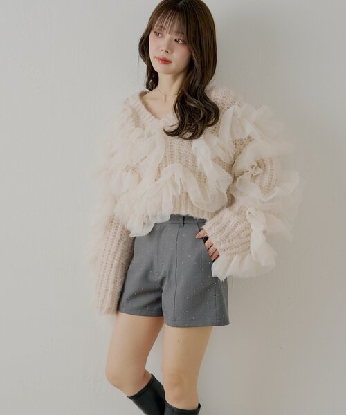 STONE  ホワイトショートパンツ美 楽天市場】＼クーポン配布／ ショートパンツ サイドドロスト短パン美脚