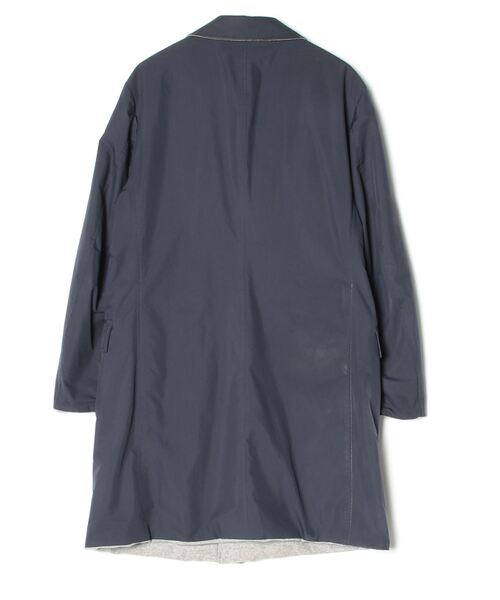 「sage de cret」 ステンカラーコート M ネイビー メンズ_画像2
