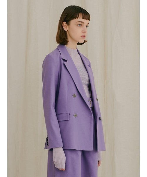 LILY BROWN（リリーブラウン） テーラードジャケット FREE ベージュ