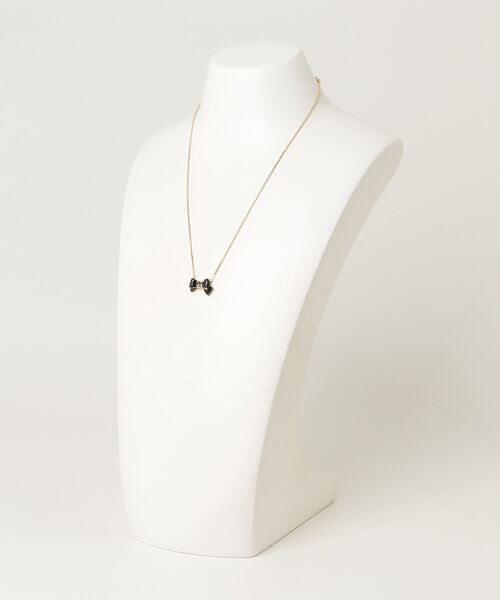 LANVIN en Bleu ネックレス リボンモチーフネックレス レディース