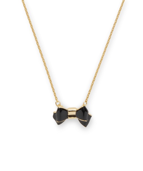 LANVIN en Bleu ネックレス リボンモチーフネックレス レディース