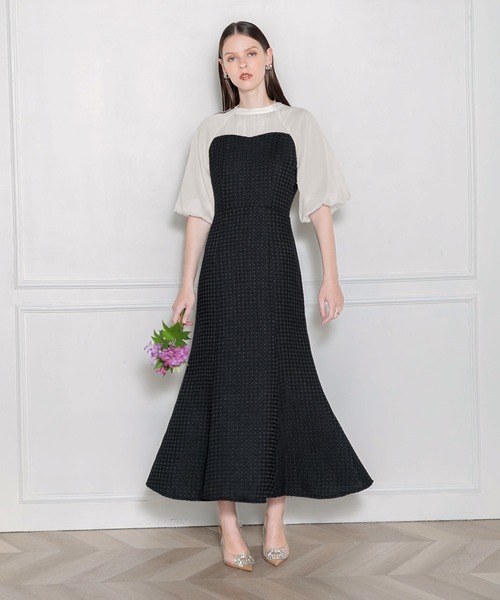 「Leja」 半袖ワンピース SMALL ブルー レディース_画像2