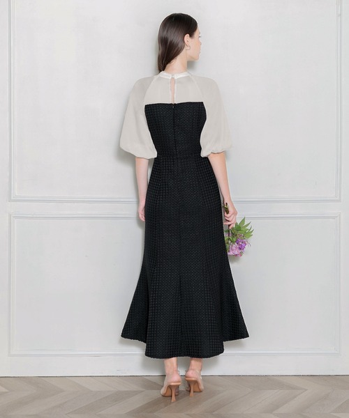 「Leja」 半袖ワンピース SMALL ブルー レディース_画像3