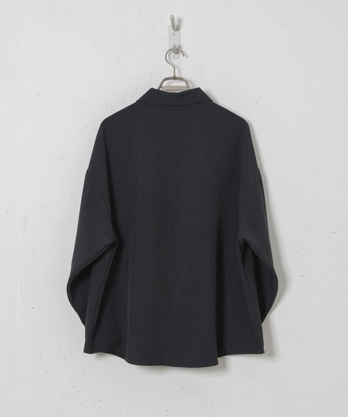 「Casper John」 長袖シャツ X-SMALL ネイビー メンズ_画像3