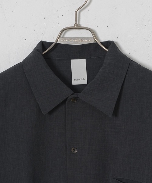 「Casper John」 長袖シャツ X-SMALL ネイビー メンズ_画像5