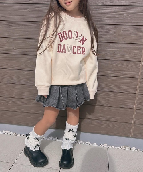 CERCA トレーナー lulunoix/ロゴトレーナー N15383 キッズ 子供服