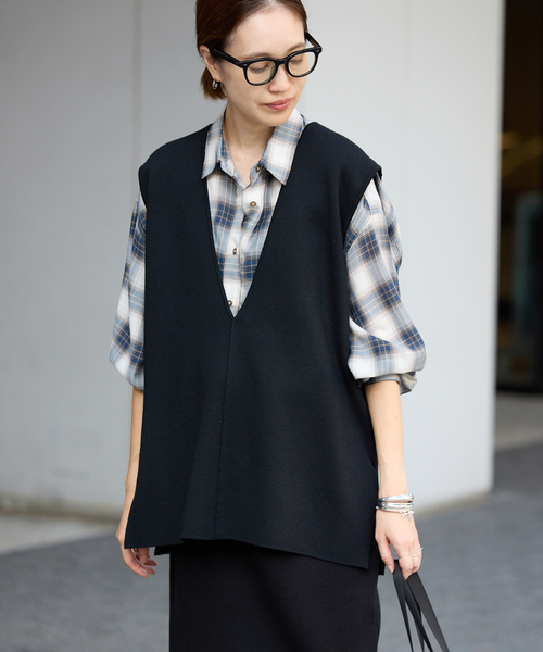 SLOBE IENA（スローブイエナ） ベスト ジレ 「WEB限定/追加3」ダブル