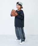 パンツ 「水はじく」撥水ナイロン トラックパン...の詳細画像4