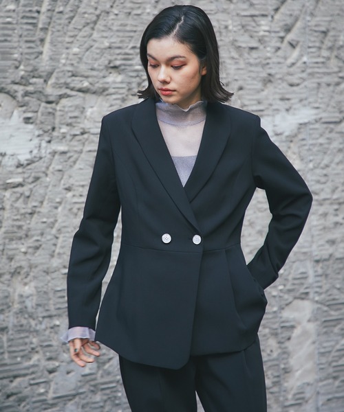 SMILE ORCHID 「SMILE ORCHID」 パンツスーツ M ネイビー レディース