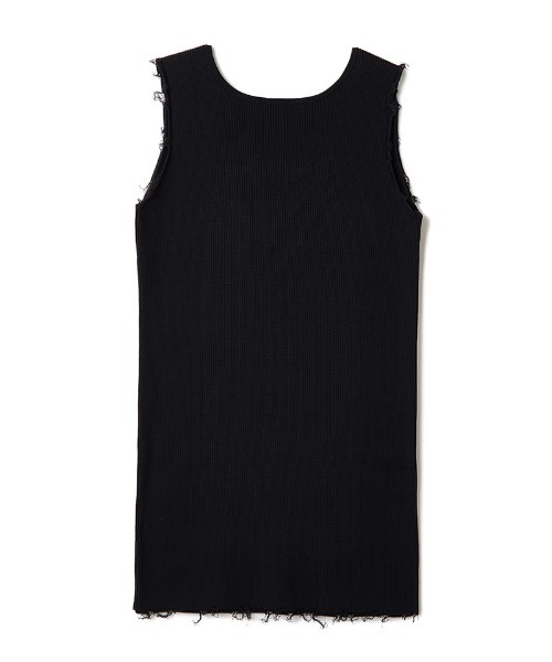 「PERVERZE」 ノースリーブニット FREE ブルー レディース_画像3