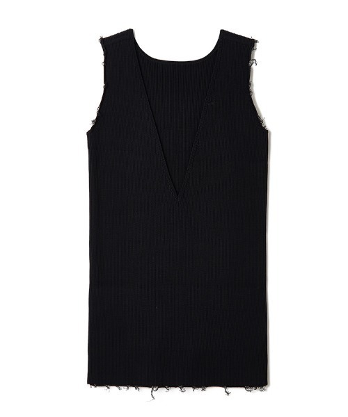 「PERVERZE」 ノースリーブニット FREE ブルー レディース_画像4