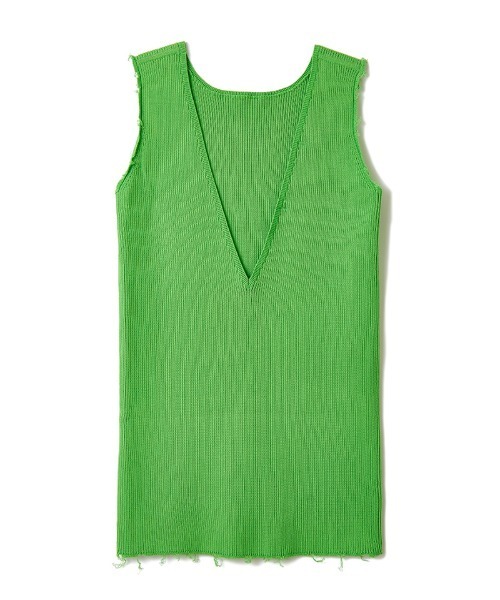 「PERVERZE」 ノースリーブニット FREE ブルー レディース_画像7