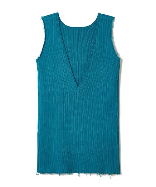 「PERVERZE」 ノースリーブニット FREE ブルー レディース_画像10