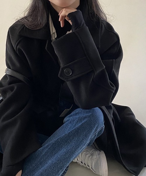 FREE STYLISTS ステンカラーコート コート YUGA_YGMC Stand collar