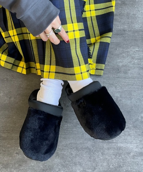 MEI（メイ） シューズ 「WEB限定」「MEI/メイ」 2WAY ファーモック