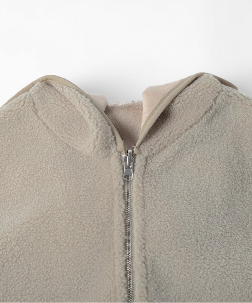 ベスト ジレ リバーシブル フーディージレ レディース : ZOZOTOWN